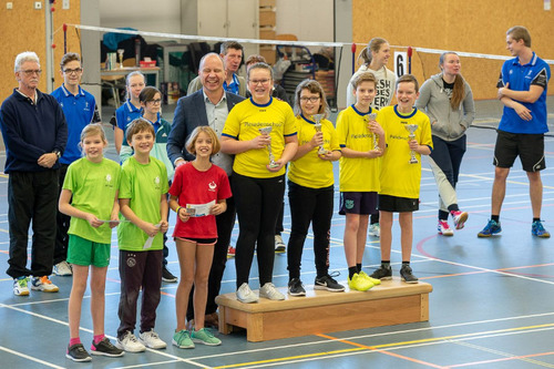 Foto bij Badmintontoernooi 2025